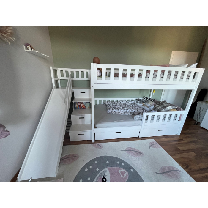 Kinderbed met glijbaan